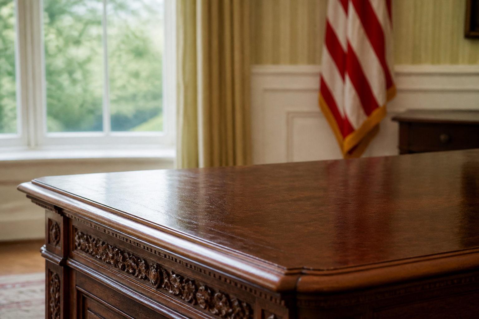 Donald Trump'ın Oval Ofis Törenindeki Gizemli Kadın Sosyal Medya Teorilerine Yanıt Verdi