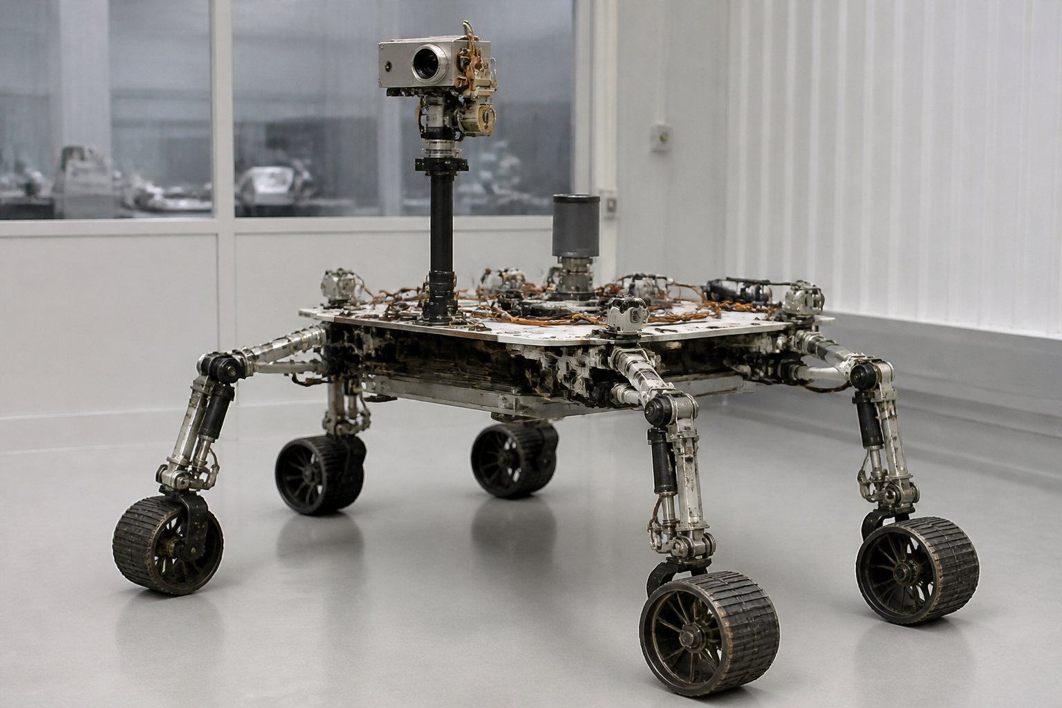 ExoMars Gezgini Kızıl Gezegen Görevi Öncesinde Bacak Testlerini Başarıyla Tamamladı