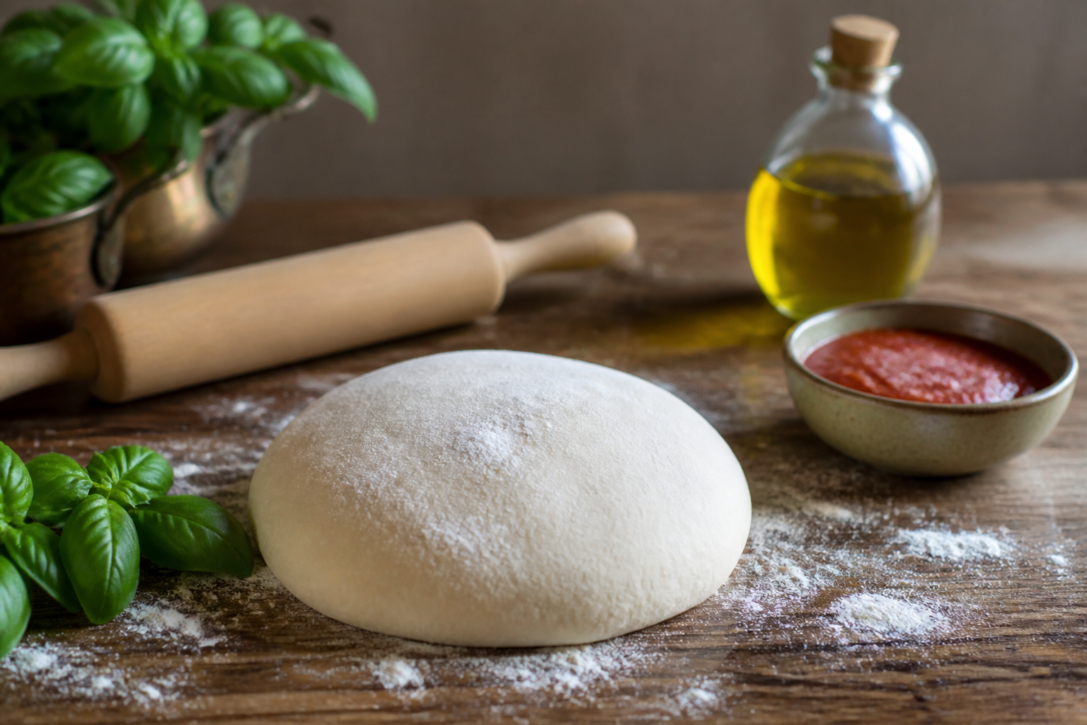 Evde İtalyan Usulü Pizza Hamuru Nasıl Yapılır?