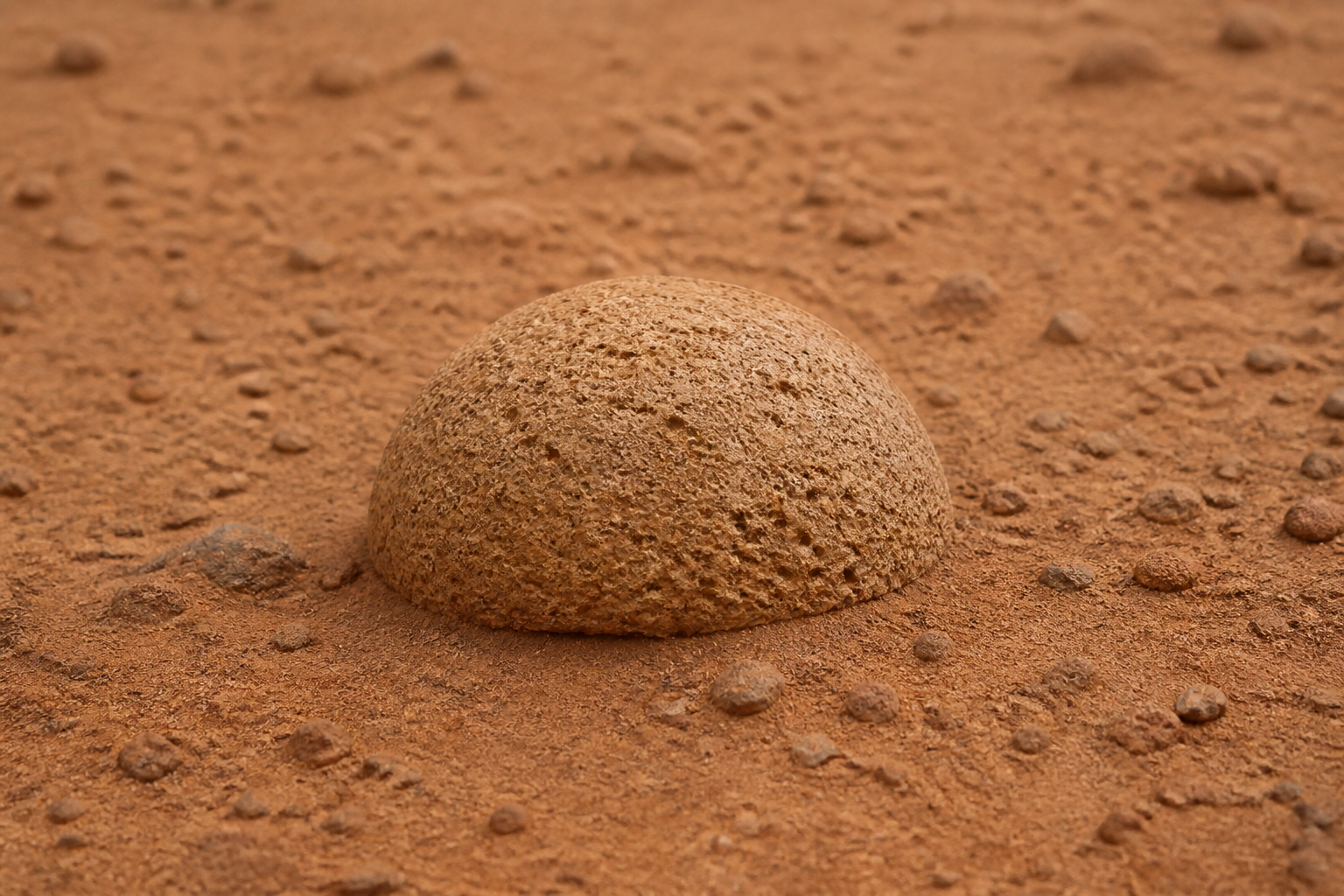 Mars'ta Canlı Maya ve Toprak Kullanarak Binalar İnşa Edilecek